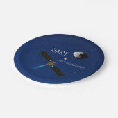 Assiettes En Carton DART Astéroïde Déflecteur Spacecraft (Angle)