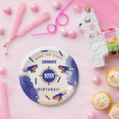 Assiettes En Carton Dart Gun Bataille War Boys Anniversaire (Fête)