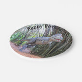 Assiettes En Carton Daspletosaur - Dinosaur Plaques de papier d'annive (Angle)