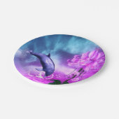 Assiettes En Carton Dauphin d'Imaginaire (Angle)