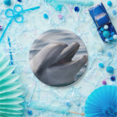 Assiettes En Carton Dauphin souriant (Fête)