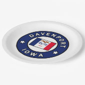 Assiettes En Carton Davenport Iowa (Angle)