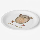 Assiettes En Carton Davinci (Angle)