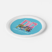 Assiettes En Carton DC Super Hero Girls Lineup (Angle)