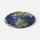 Assiettes En Carton ~ de la TERRE de PLANÈTE (système solaire) (Angle)