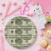 Assiettes En Carton De l'argent drôle (Fête)