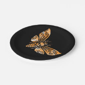 Assiettes En Carton Death's Head Moth (Angle)