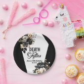 Assiettes En Carton Décès à mes cinquante Floral 60e Anniversaire (Fête)