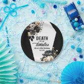 Assiettes En Carton Décès à mes vingt Floral 30e Anniversaire (Fête)