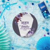 Assiettes En Carton Décès à mes vingt Floral 30e Anniversaire (Fête)