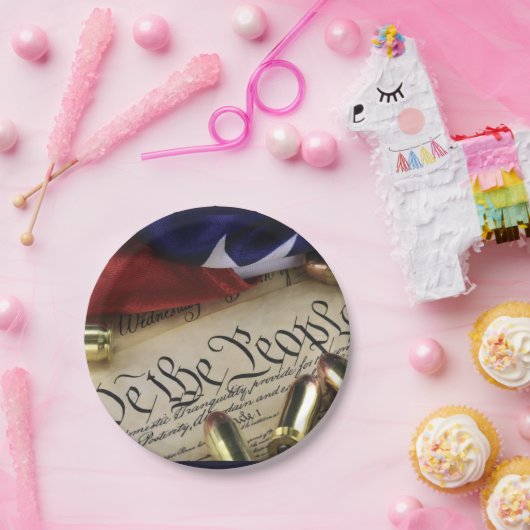 Assiettes En Carton Déclaration d'indépendance (Fête)