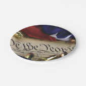 Assiettes En Carton Déclaration d'indépendance (Angle)