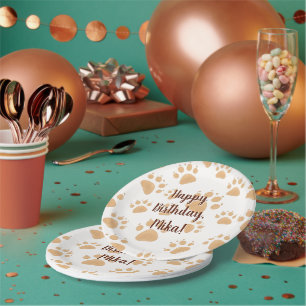Assiettes En Carton déco d'anniversaire pour enfants