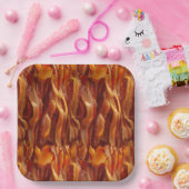 Assiettes En Carton Décodeur de Bacon Field Yummy (Fête)
