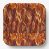 Assiettes En Carton Décodeur de Bacon Field Yummy (Recto)
