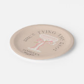 Assiettes En Carton Décor Fête des mariées Brunch et Bubbly Champagne (Angle)