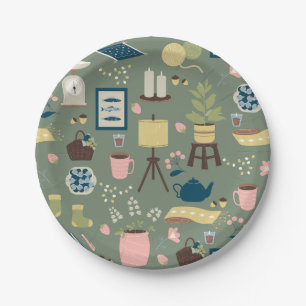 Assiettes En Carton décor intérieur chaleureux accueil lagom vie morte