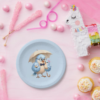 Assiettes En Carton Décoration de fête en forme de plaque ronde en pap
