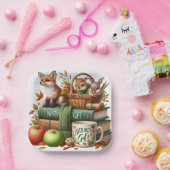 Assiettes En Carton Decorative Paper Plate Autumn Theme (Fête)