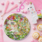 Assiettes En Carton Déesse enchantée (Fête)