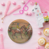 Assiettes En Carton Degas Race Hors Impressionniste (Fête)