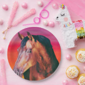 Assiettes En Carton Dégradé de la baie (Fête)