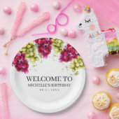 Assiettes En Carton Dégustation de vin de raisin (Fête)