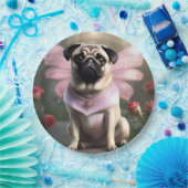 Assiettes En Carton Délicieux Carlin Funny Fairy, (Fête)