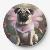 Assiettes En Carton Délicieux Carlin Funny Fairy, (Devant)