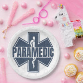 Assiettes En Carton Denim (Fête)