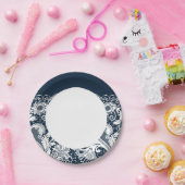 Assiettes En Carton Dentelle blanche 2 (Fête)