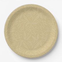 Dentelle Florale Jaune