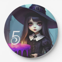 Déplaisant mignon, sorcière violette Anniversaire,
