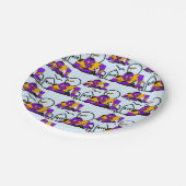 Assiettes En Carton Déplaisant Zombies Éffrayant Halloween (Angle)