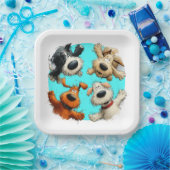 ASSIETTES EN CARTON DÉPOSER EN TOUTE OCCASION OU FÊTE (Fête)