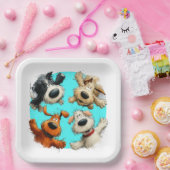 ASSIETTES EN CARTON DÉPOSER EN TOUTE OCCASION OU FÊTE (Fête)