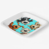 ASSIETTES EN CARTON DÉPOSER EN TOUTE OCCASION OU FÊTE (Angulaire)