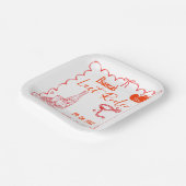 Assiettes En Carton Dernier Rodeo Nashville Bachelorette Week-end (Angulaire)