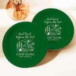 Assiettes En Carton Dernier Sentier Avant La Fête De Bachelorette Du V<br><div class="desc">Ce Dernier Trail Before The Veil Bachelorette Party Paper Plates présente une disposition dessinée à la main avec des illustrations dessinées à la main et une police manuscrite ! Vous avez la liberté de créer quelque chose qui vous appartient ! Modifiez facilement le libellé et les couleurs pour correspondre à...</div>