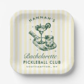 Assiettes En Carton Dernier Swing Avant Le Week-End De Bach De Pickleb (Recto)