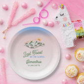 Assiettes En Carton Dernier Toast Sur La Pente Ski Hiver BACH Week-end (Fête)