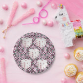 Assiettes en carton Dés (Fête)