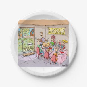 ASSIETTES EN CARTON DES ENFANTS TURCS AMUSANTS GRÂCE À DES PLAQUES E