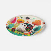 Assiettes En Carton Des monstres dynamiques mignons et des créatures j (Angle)