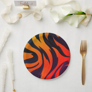 Assiettes En Carton Design artistique