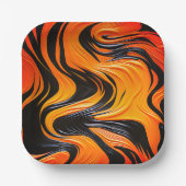 Assiettes En Carton Design artistique (Recto)