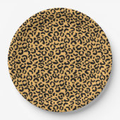 Assiettes En Carton Design classique série Leopard 14 (Devant)
