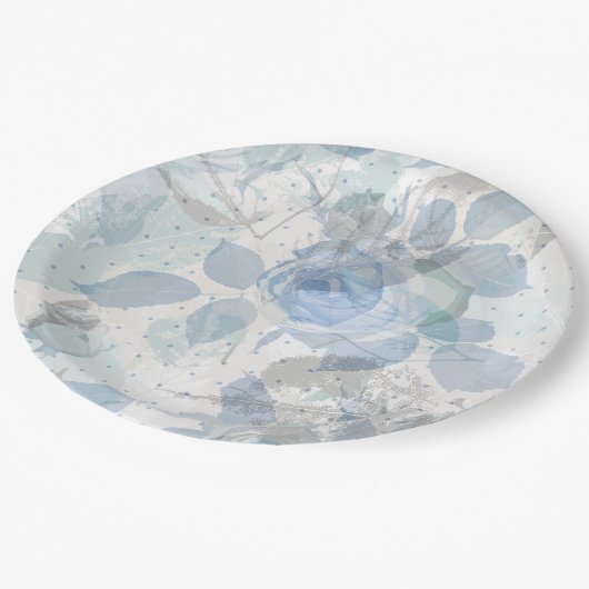 Assiettes En Carton Design de luxe motif (Angle)