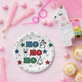 Assiettes En Carton Design de Noël Ho-Ho-Ho (Fête)