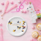 Assiettes En Carton Design moderne et gai du Bon thanksgiving (Fête)